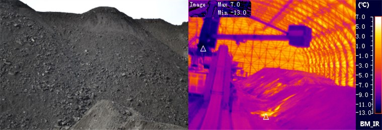 測溫型熱成像雙光譜防爆一體化云臺攝像機監控畫面 圖片關鍵詞